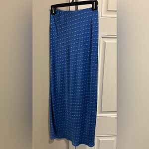 Vineyard Vines Blue Maxi Pencil Skirt Resort Wear